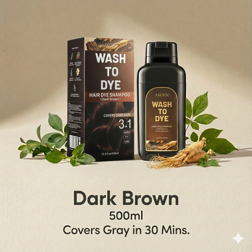 Fast-Acting Hair Dye Shampoo