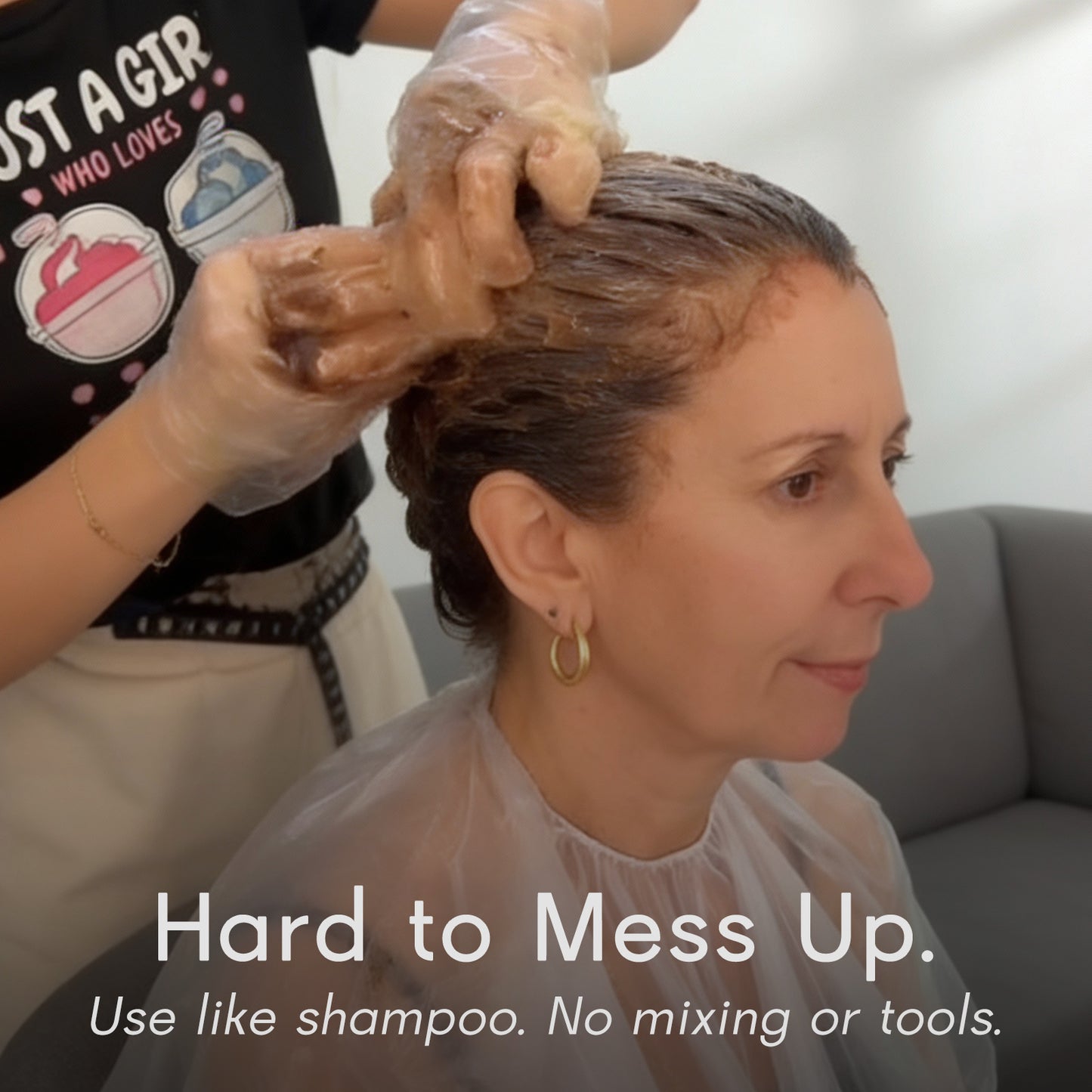 Fast-Acting Hair Dye Shampoo