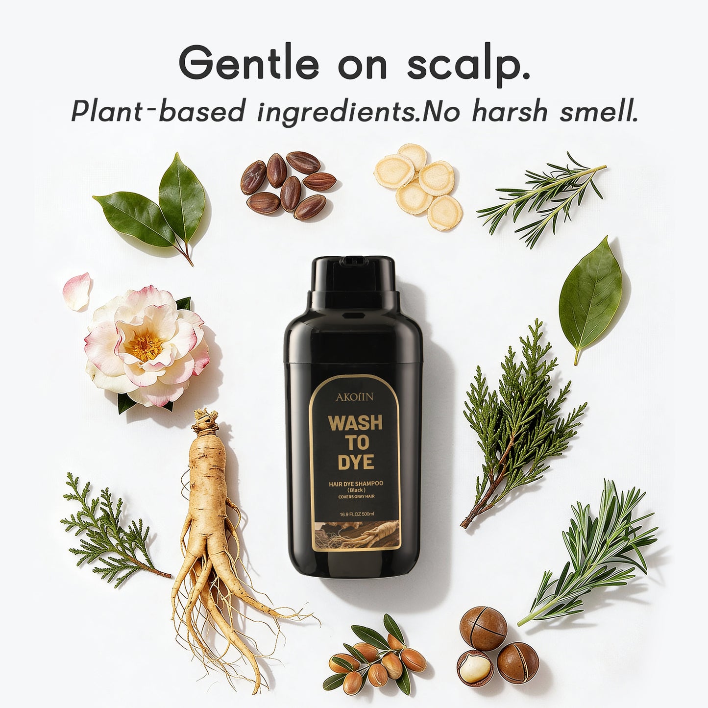 Fast-Acting Hair Dye Shampoo